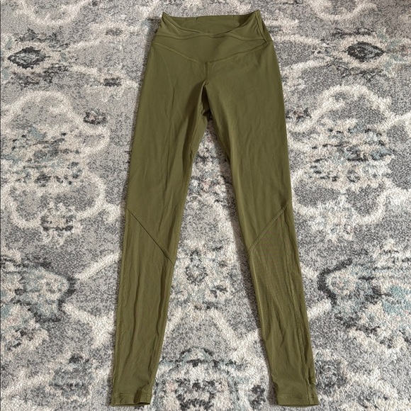 Lululemon Nulu and Crisscross Mesh Stirrup Tight - Picture 1 of 11
